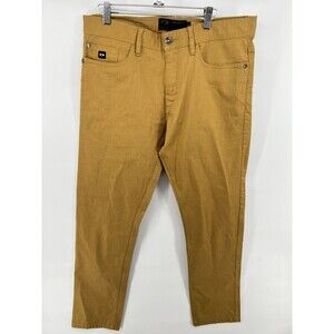 Oakley Men's Slim Fit Jeans size 34 Mustard Brown #C1